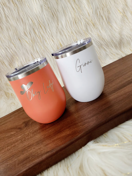 Stemless Wine Tumbler | Personalized