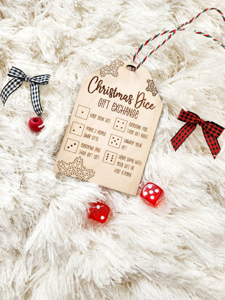 The Christmas Gift Exchange Dice Game is a great for your next Christmas Party, Family Game Night, Secret Santa or Classroom Game. It's super simply and perfect for Kids and Adults.