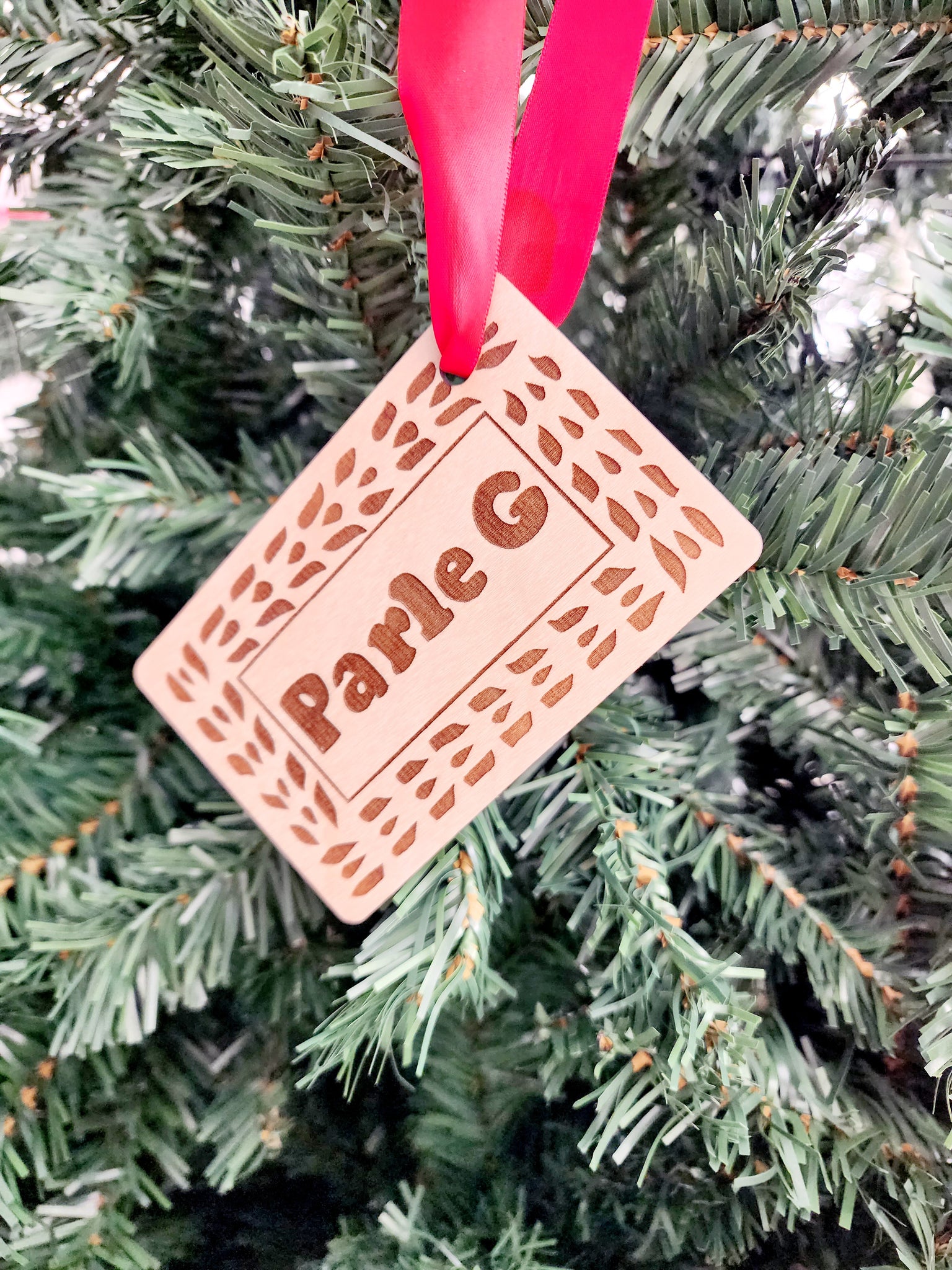 Parle G Biscuit Ornament
