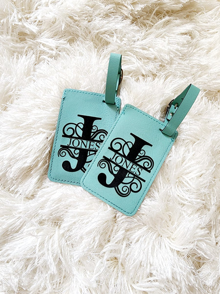Leatherette Luggage Tag
