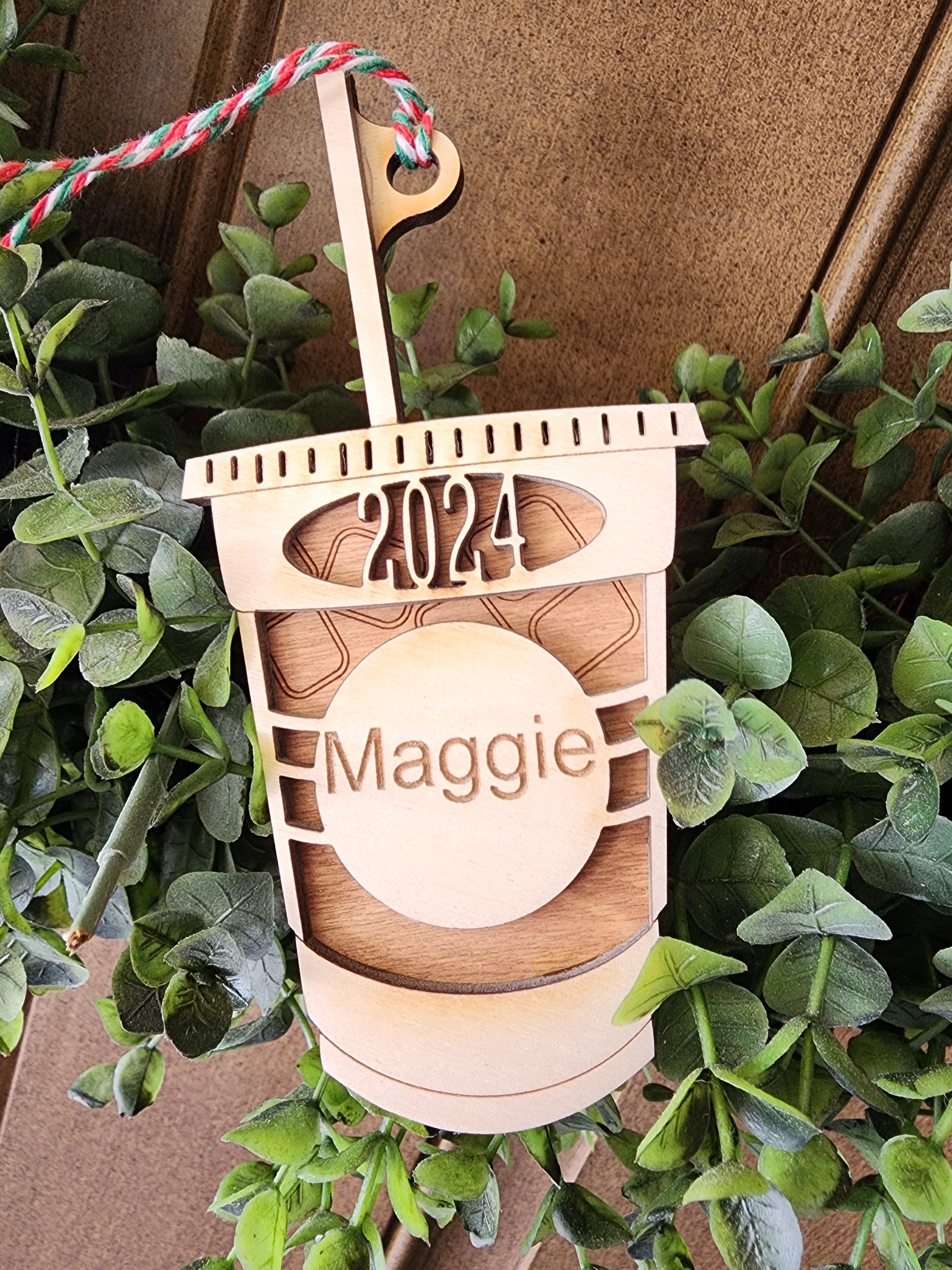 Iced Coffee / Chai Cup Ornament