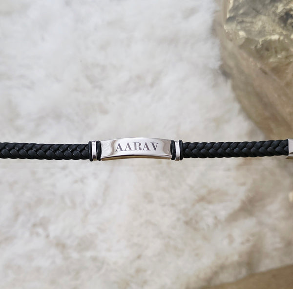 Braided Cord Men's Bracelet