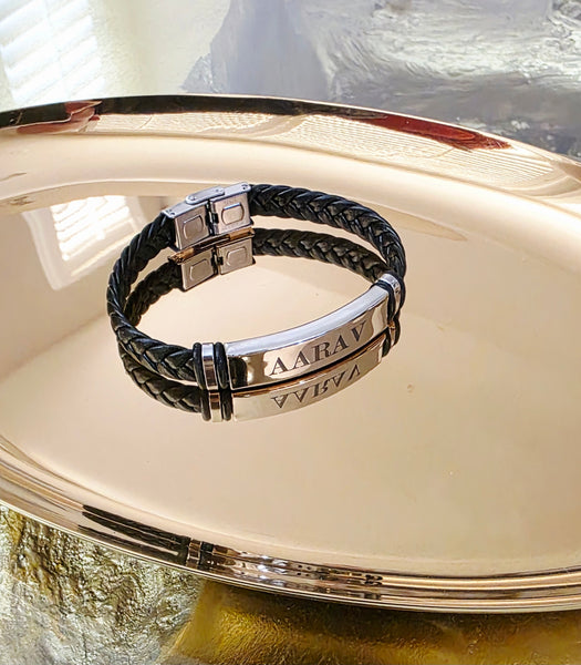 Braided Cord Men's Bracelet