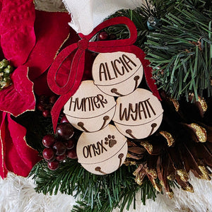 Jingle Bells Family Christmas Ornament
