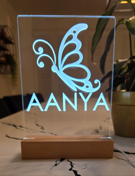 Personalized LED Night Light with Name