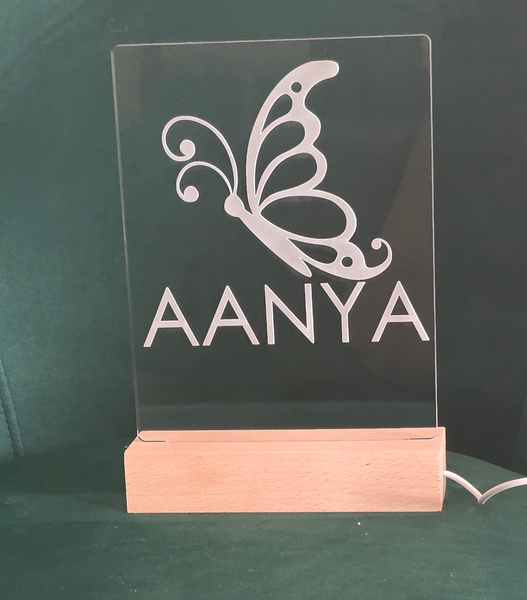 Personalized LED Night Light with Name