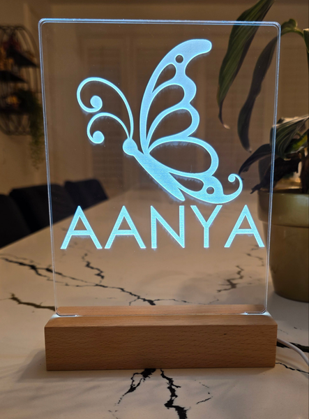 Personalized LED Night Light with Name