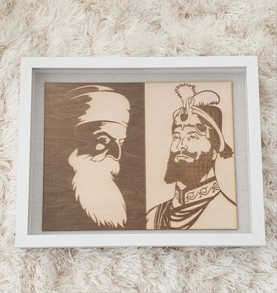 Guru Nanak and Guru Gobind Singh Portrait