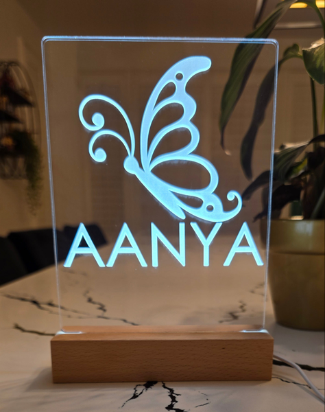 Personalized LED Night Light with Name
