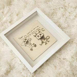 Note Framed Handwritten Notes Frame – Ginni's World