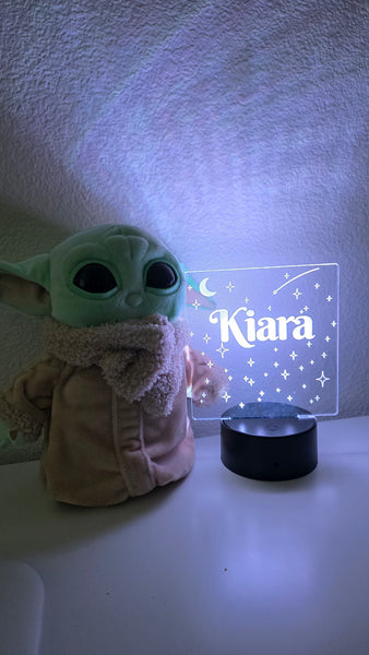 Custom LED Night Light with Name