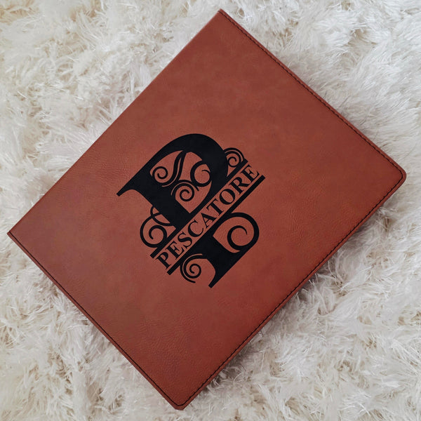 Personalized Wine Gift Set | Leatherette Box