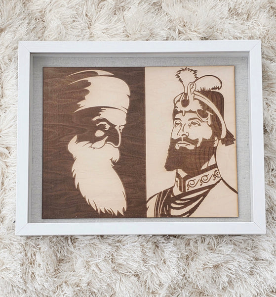 Guru Nanak and Guru Gobind Singh Portrait