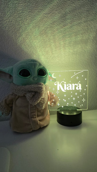 Custom LED Night Light with Name