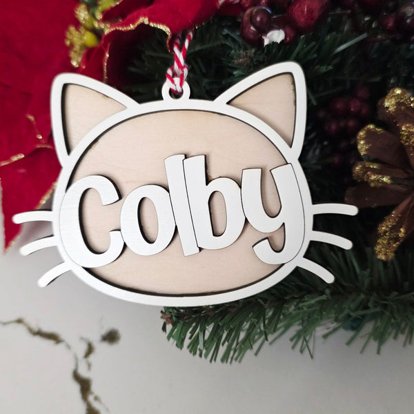 Cat Face Ornament
