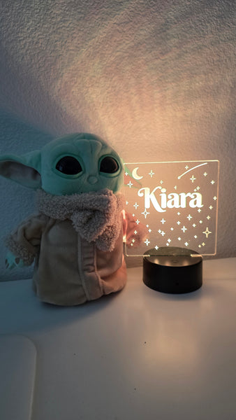 Custom LED Night Light with Name