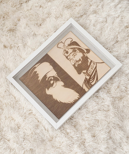 Guru Nanak and Guru Gobind Singh Portrait