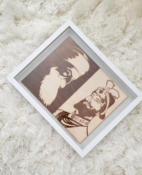 Guru Nanak and Guru Gobind Singh Portrait
