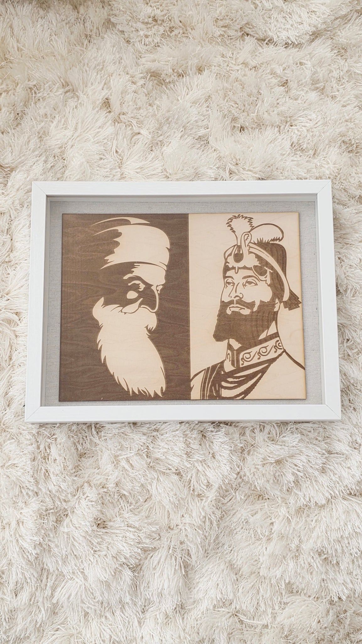 Guru Nanak and Guru Gobind Singh Portrait