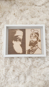 Guru Nanak and Guru Gobind Singh Portrait