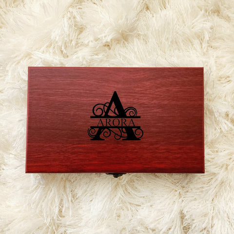Wooden Playing Cards Holder | Poker Cards Holder Box